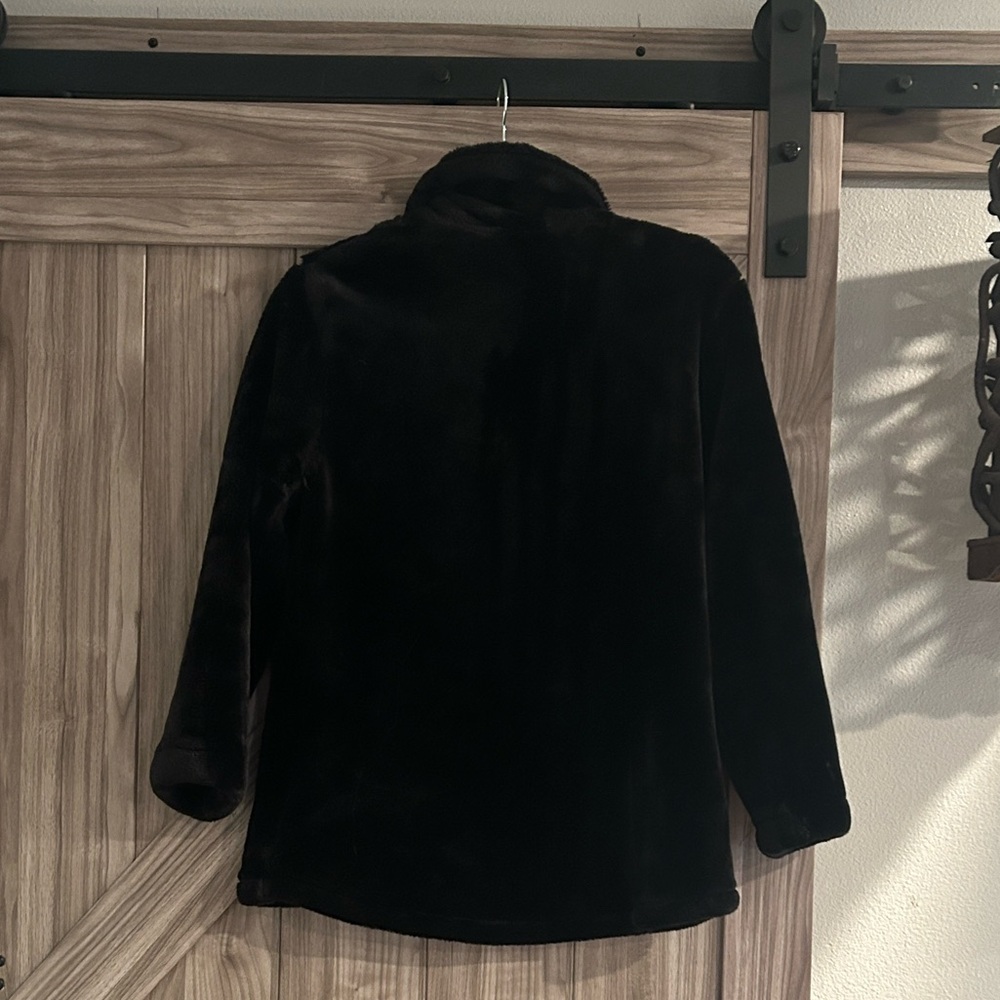 32 Degrees Heat full zip up‎ Black Plush Jacket Size M - Picture 2 of 10